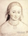 Cabeza de mujer Renacimiento Hans Holbein el Joven